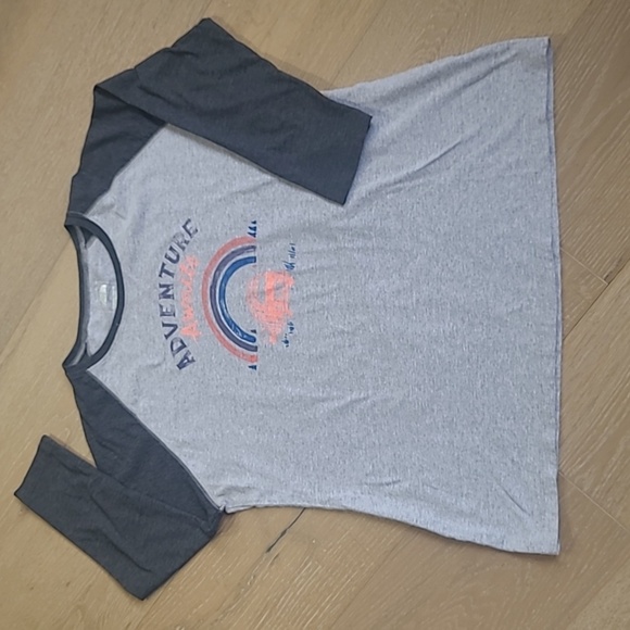 The North Face Tops - The North Face Shirt Women's sz Large Adventure Awaits Graphic Baseball Tee